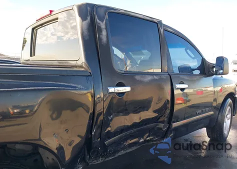 2006 Nissan Titan Se из США, поврежденный, VIN 1N6AA07A76N563880